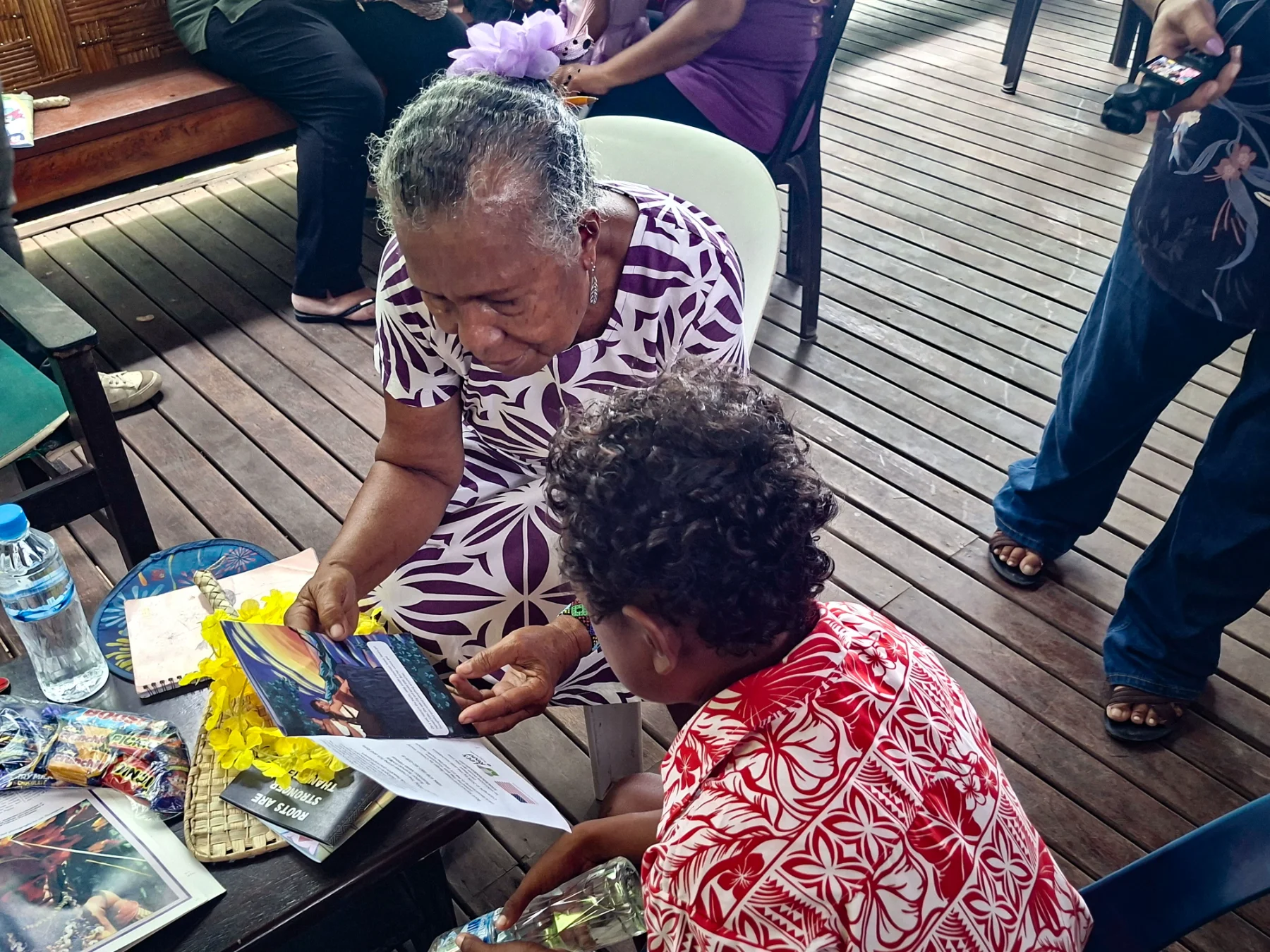 Let's Read Aloud event in Pacific Islands
