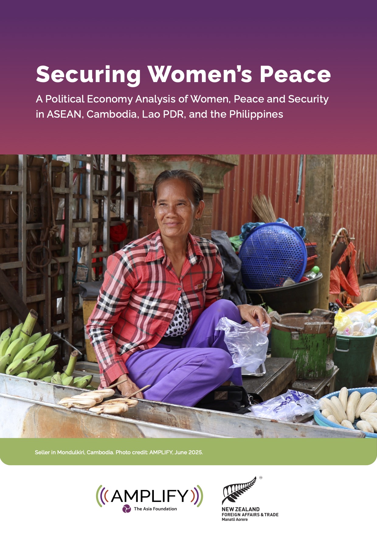 Securing Women's Peace Report Cover