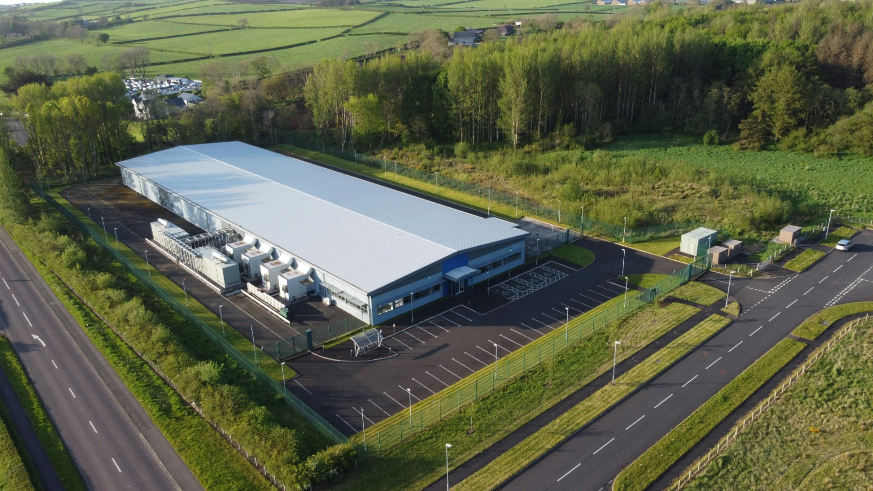 Data center in Coleraine, Photo by Geoffrey Moffett on Unsplash