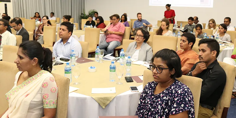 Participants at the dissemination event of “Mapping of Data on Human Trafficking in Sri Lanka” - Government and Civil Society Organizations’ Response to Reporting and Recording Trafficking in Persons.